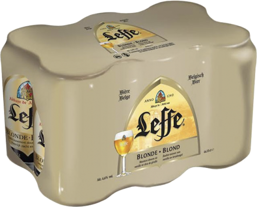 Leffe Blond set van 6 blikjes van 0,33 liter